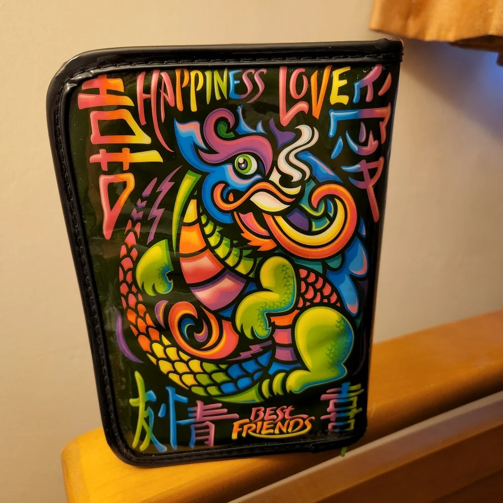 Vintage Lisa frank dragon binder